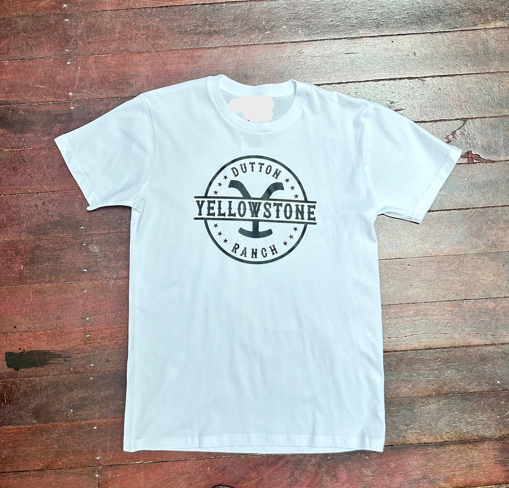 Yellowstone Dutton Ranch White T.Shirt